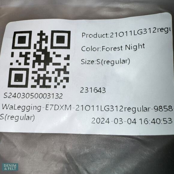 Halara Crossover High-Waisted Flare Yoga Pants Forest Night Small NEW/NWT!! - Picture 10 of 11